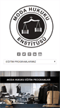 Mobile Screenshot of modahukukuenstitusu.org